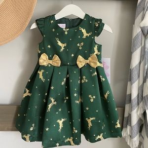 Bonnie Jean Toddler Christmas Dress size 2T
